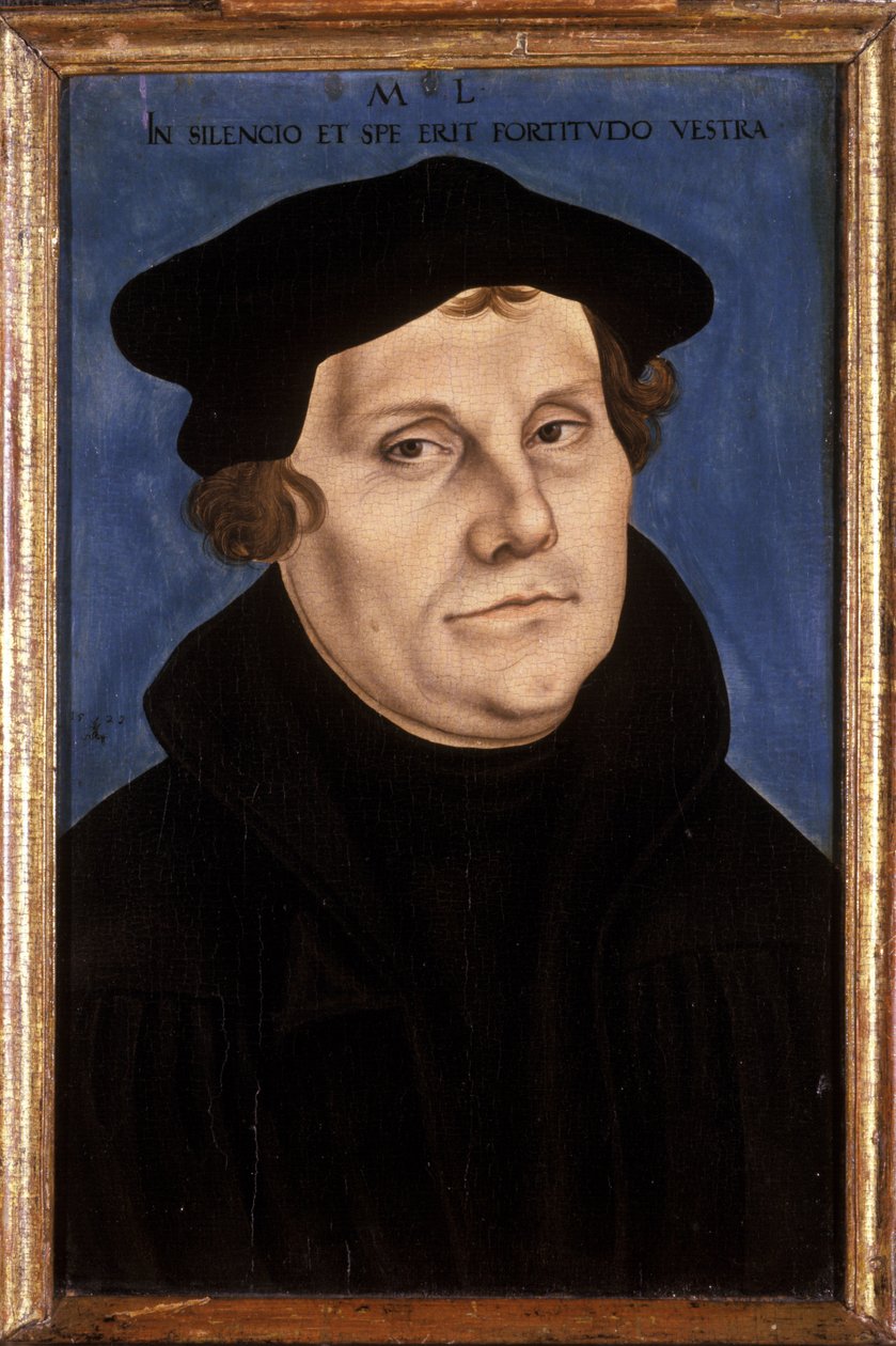 Martti Luther, 1529 tekijältä Lucas Cranach the Elder