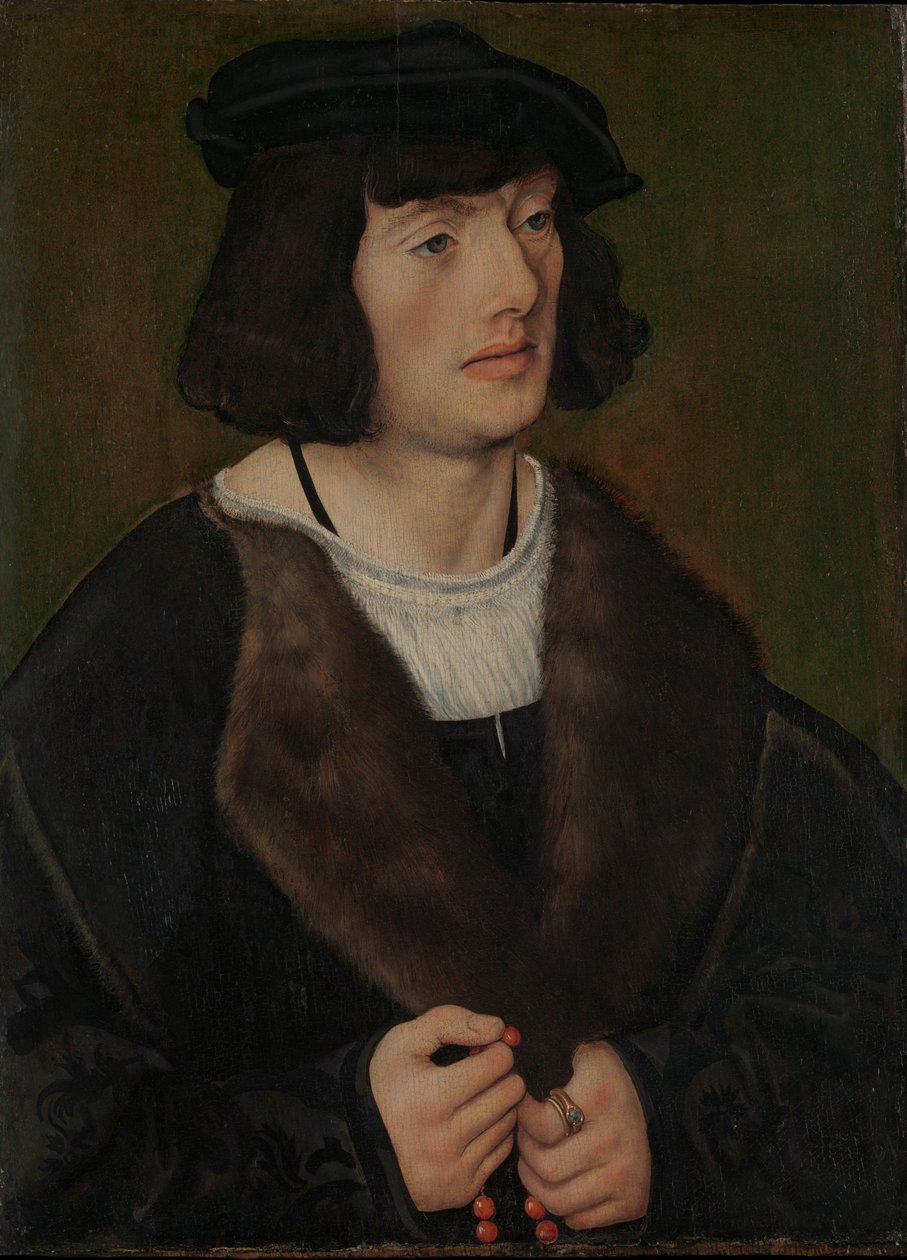 Muotokuva miehestä, jolla on rukous, n. 1508 tekijältä Lucas Cranach the Elder
