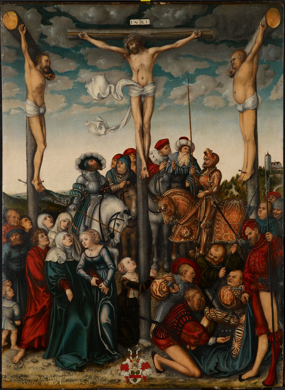 Ristiinnaulitseminen tekijältä Lucas Cranach the Elder