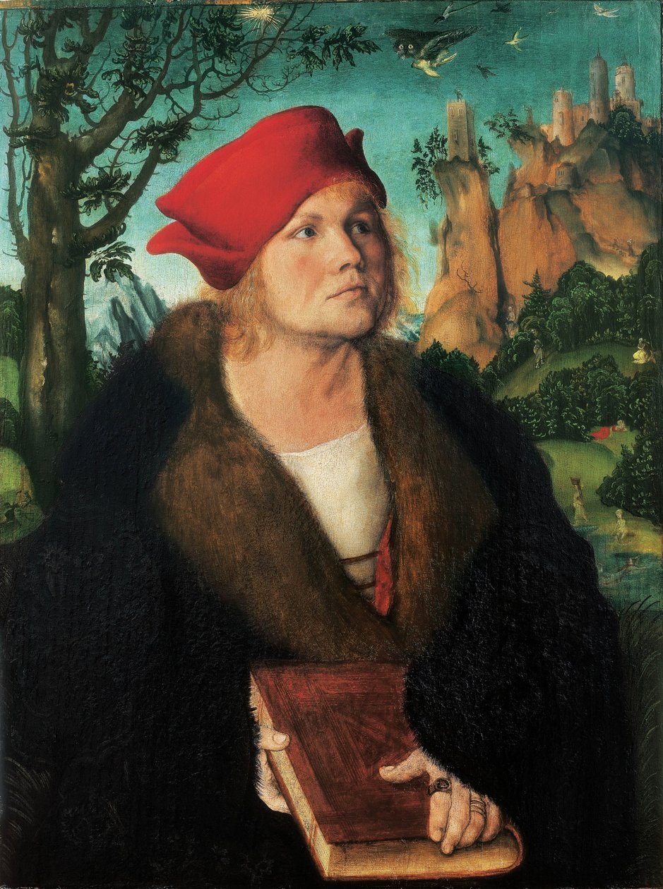 Tohtori Johannes Cuspinianin muotokuva tekijältä Lucas Cranach the Elder