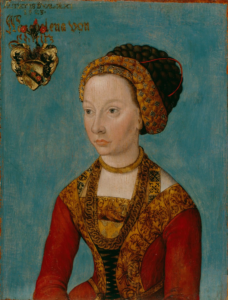Morsiamen muotokuva tekijältä Lucas Cranach the Elder