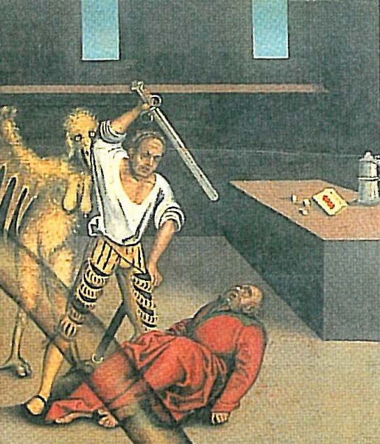 Kymmenen käskyn viides käsky tekijältä Lucas Cranach the Elder