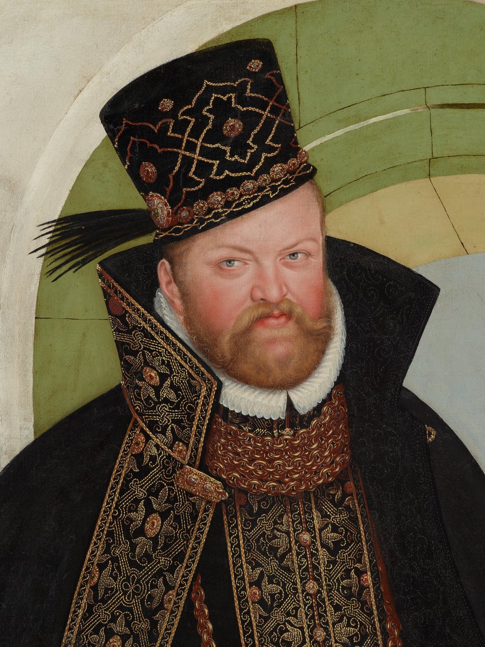 Elokuuta, Saksin vaaliruhtinas (1526-1586) tekijältä Lucas Cranach the Younger  