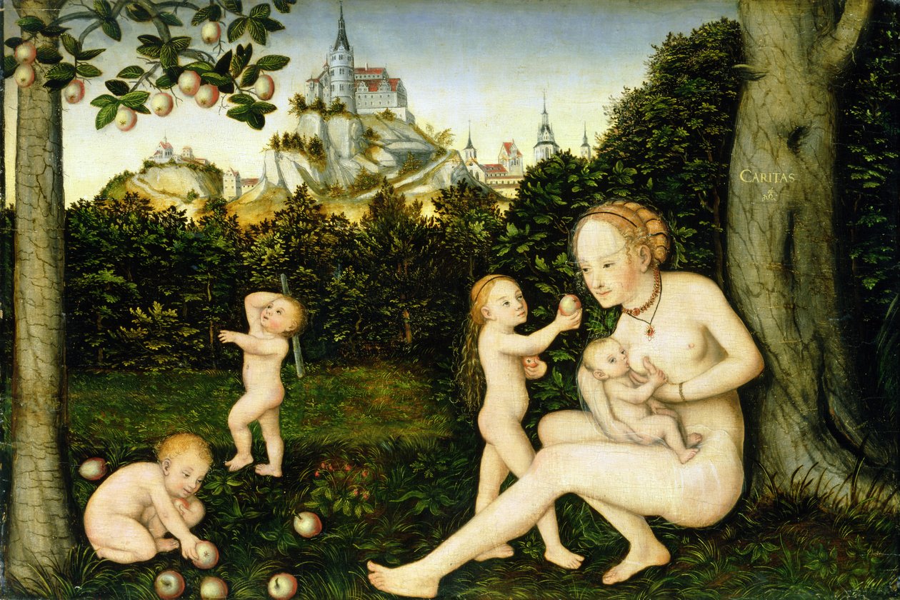 Hyväntekeväisyys tekijältä Lucas Cranach the Younger