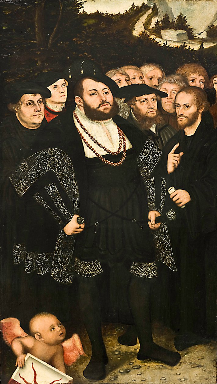 Martin Luther ja Wittenbergin uudistajat tekijältä Lucas Cranach the Younger