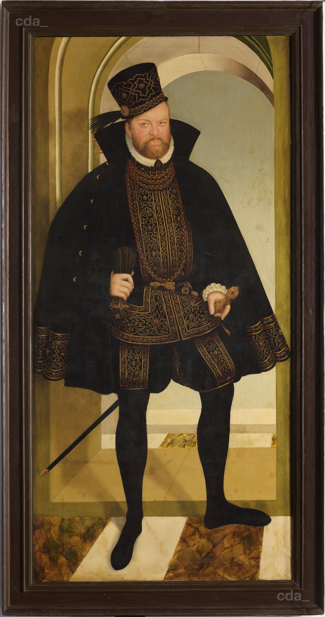 Vaaliruhtinaan elokuun muotokuva tekijältä Lucas Cranach the Younger