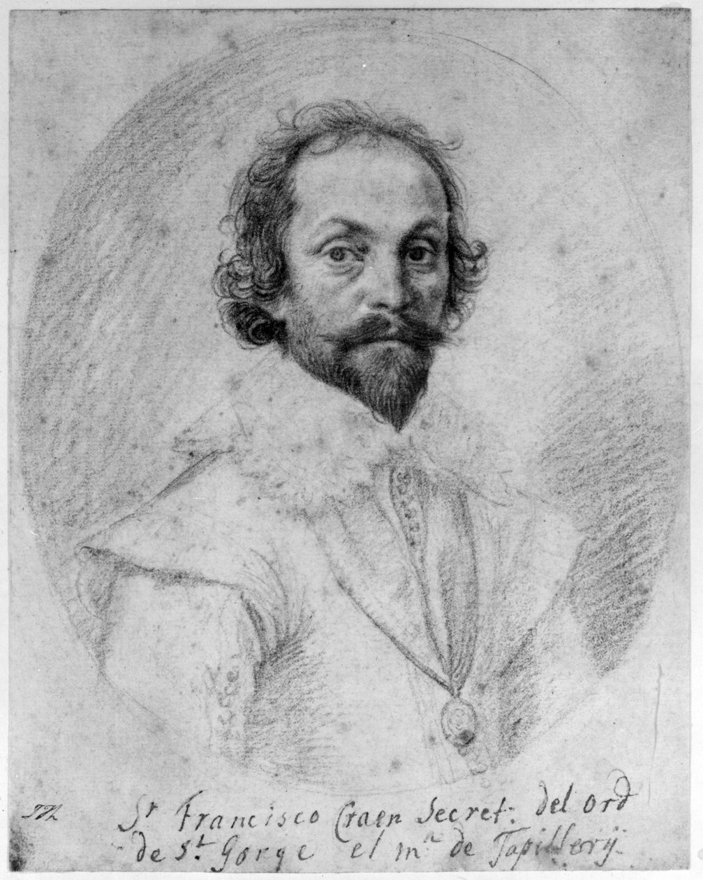 Sir Francis Crane (liitu paperille) tekijältä Lucas Emil Vorsterman