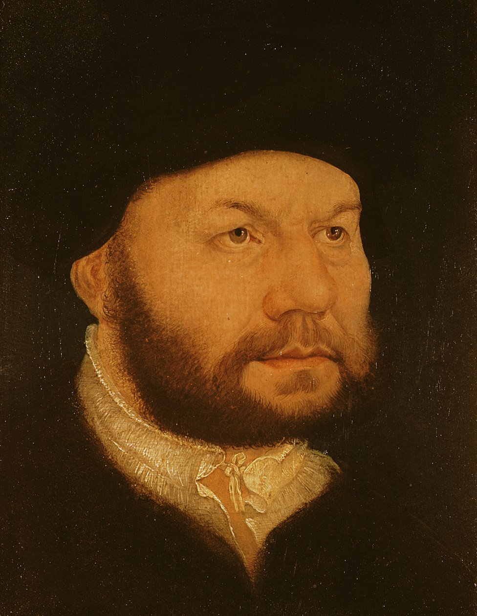 Muotokuva Saksin kruununvallanpitäjästä Johannes Fredrik Suurmielisestä (1532-1547) (öljy puulle) tekijältä Lucas Cranach the Elder
