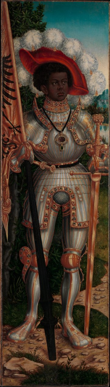 Saint Maurice, n. 1520-25 tekijältä Lucas Cranach the Elder