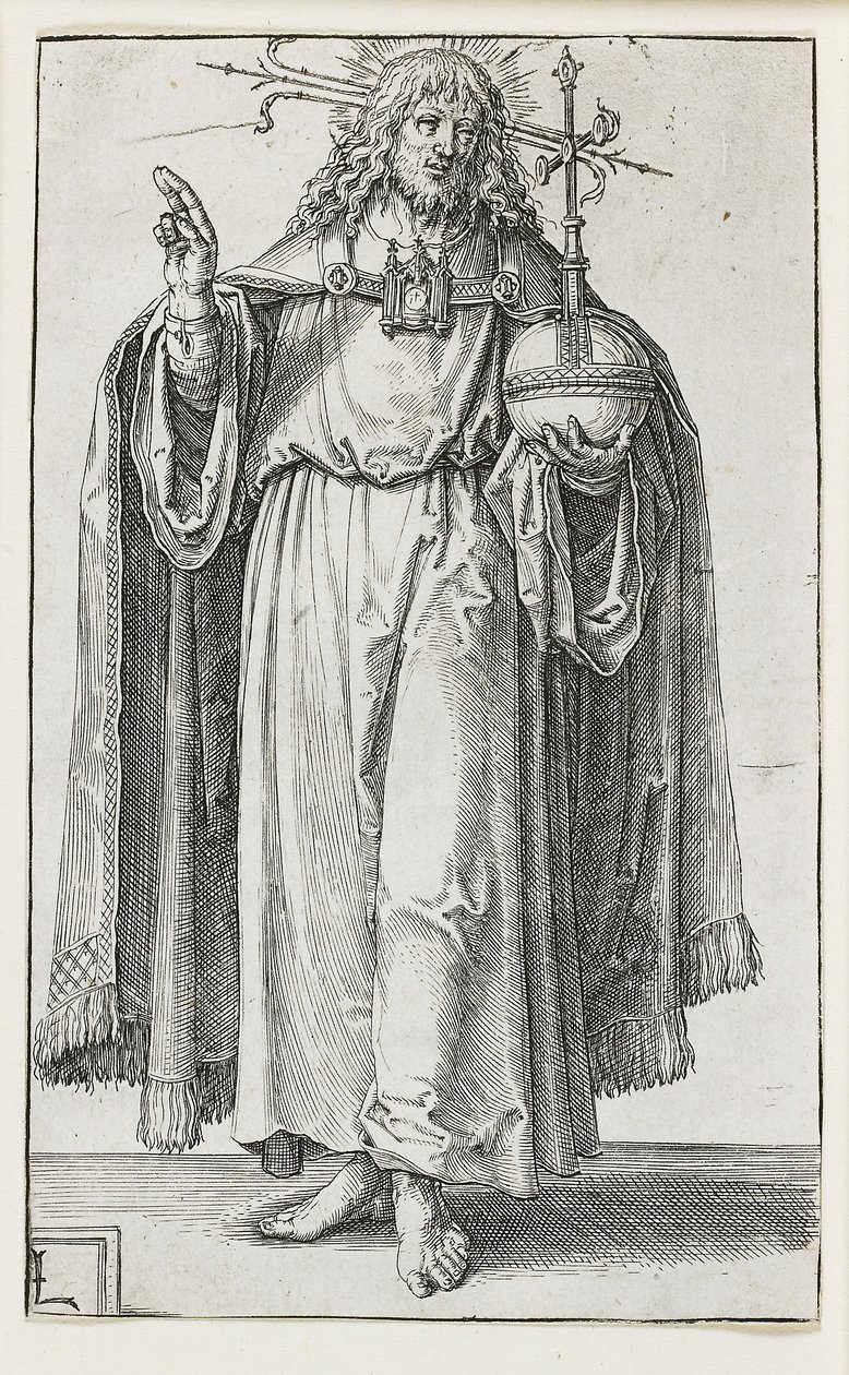 Kristus, 1513 tekijältä Lucas van Leyden