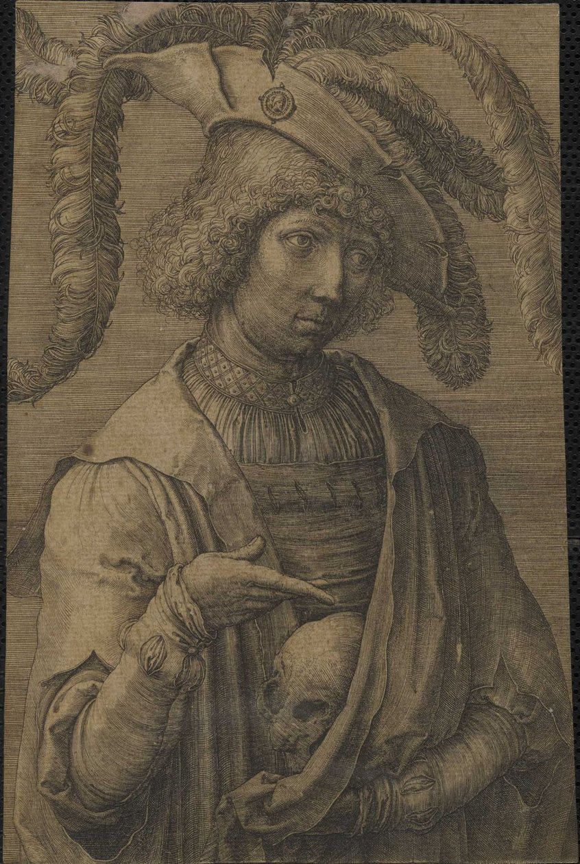 Nuoren miehen muotokuva tekijältä Lucas van Leyden