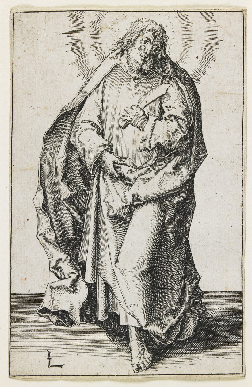 Pyhä Matteus, 1510 tekijältä Lucas van Leyden