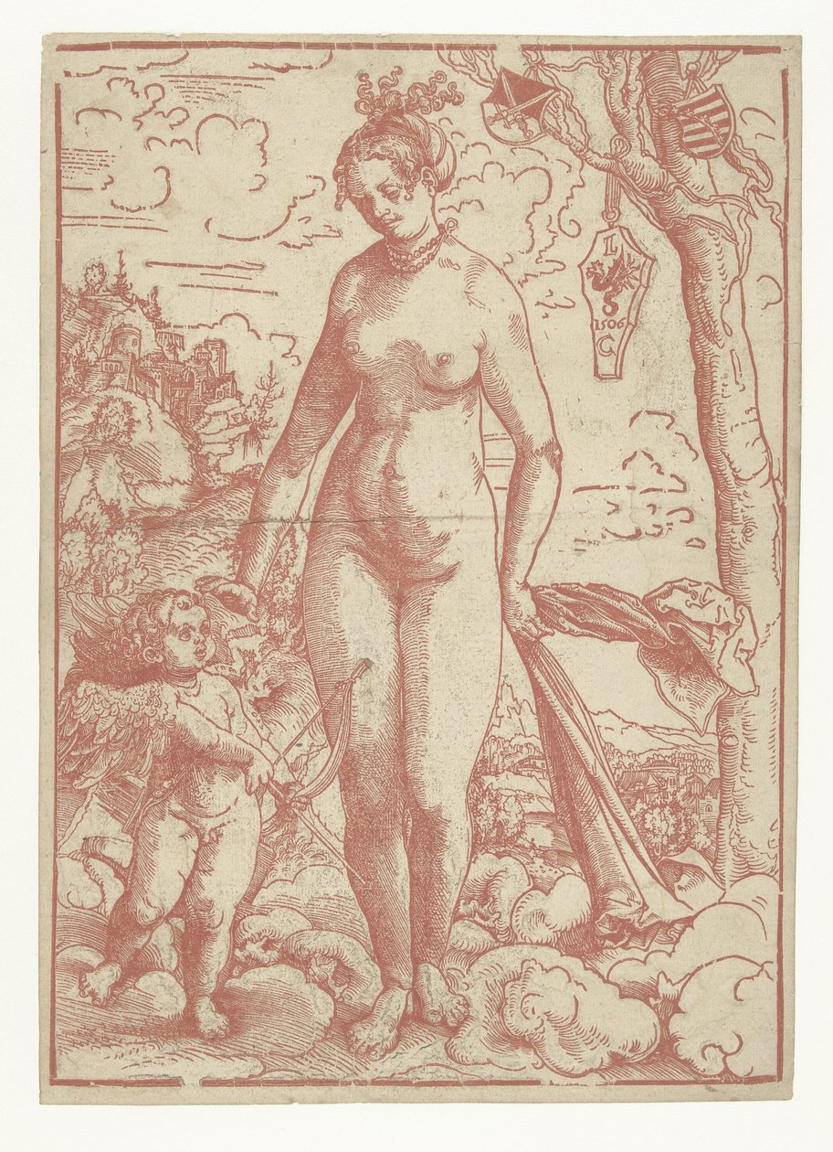 Venus rakastunut tekijältä Lucas Cranach