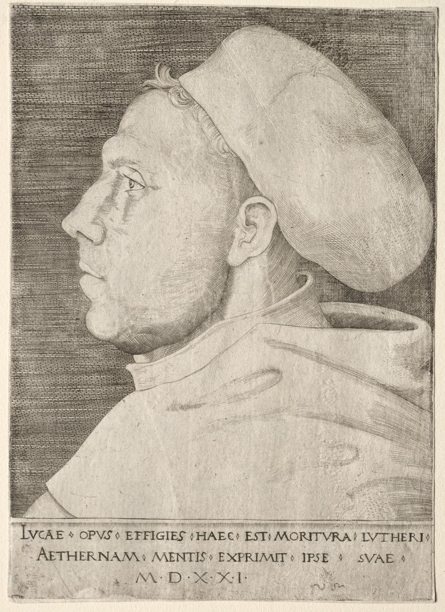 Martti Luther tekijältä Lucas Cranach