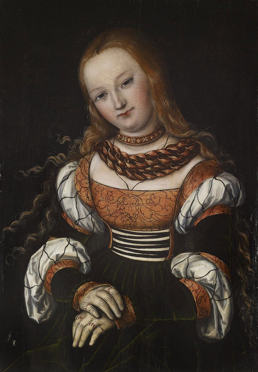 Maria Magdaleena, noin 1525 tekijältä Lucas Cranach the Elder