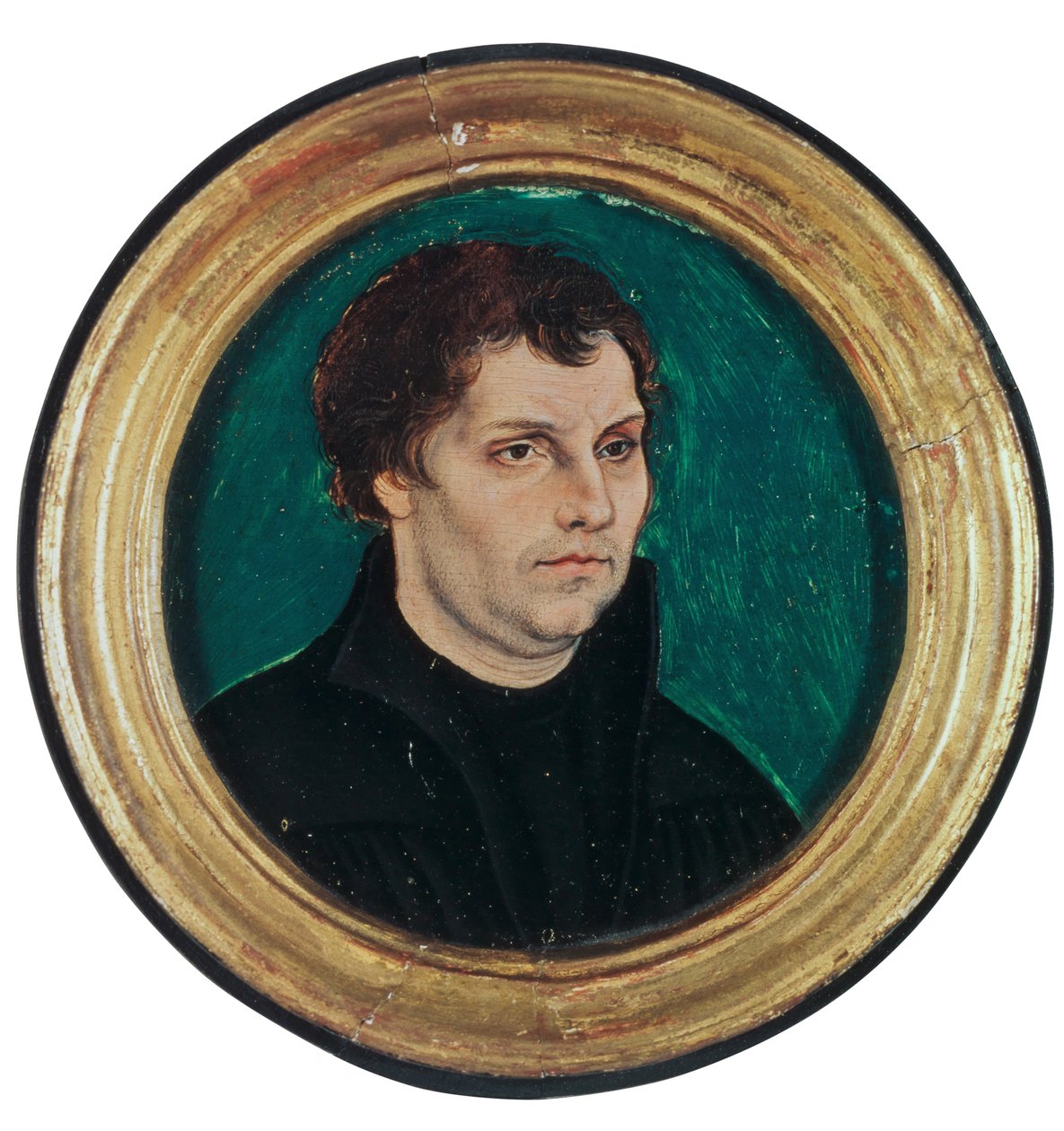Martti Lutherin muotokuva, 1525 tekijältä Lucas Cranach the Elder