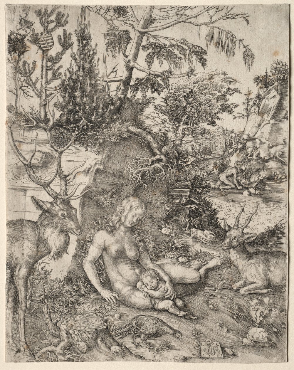 Pyhän Johannes Chrysostomosen katumus tekijältä Lucas Cranach