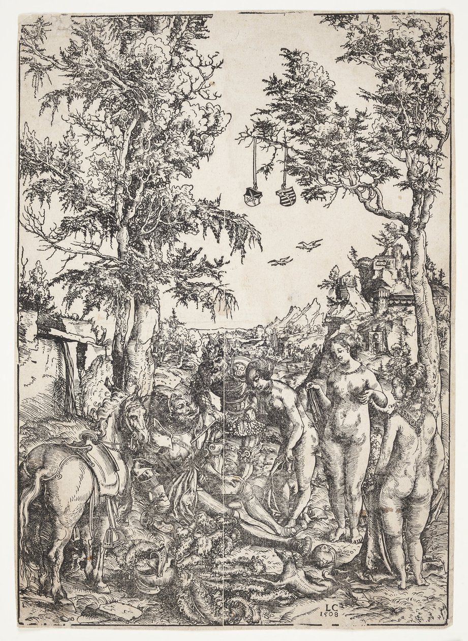 Pariisin tuomio tekijältä Lucas Cranach d.Æ.
