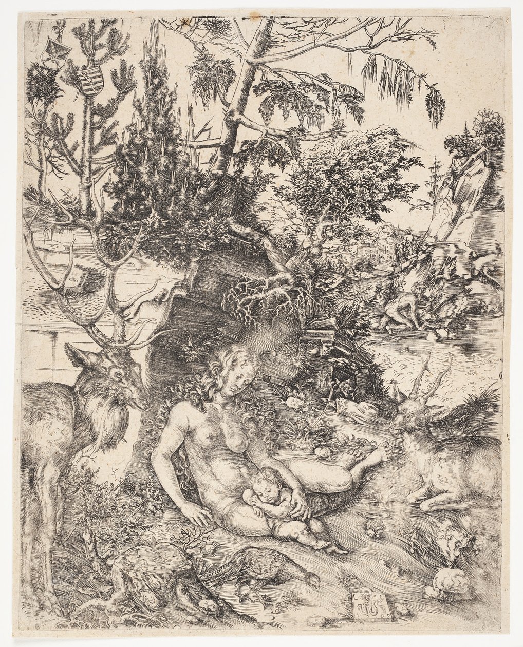 Pyhän Johannes Chrysostomosen katumus tekijältä Lucas Cranach d.Æ.