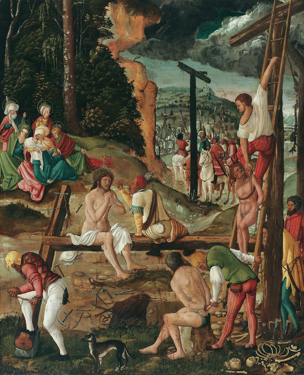 Ennen Kristuksen ristiinnaulitsemista (Kristus ahdingossa) tekijältä Lucas Cranach d. Ä.