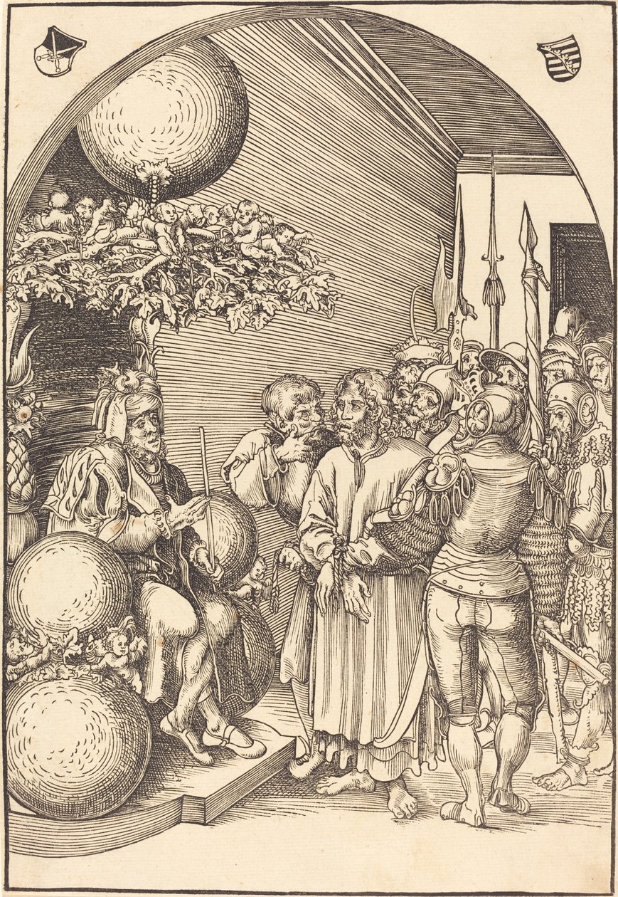 Kristus Herodeksen edessä tekijältä Lucas Cranach the Elder
