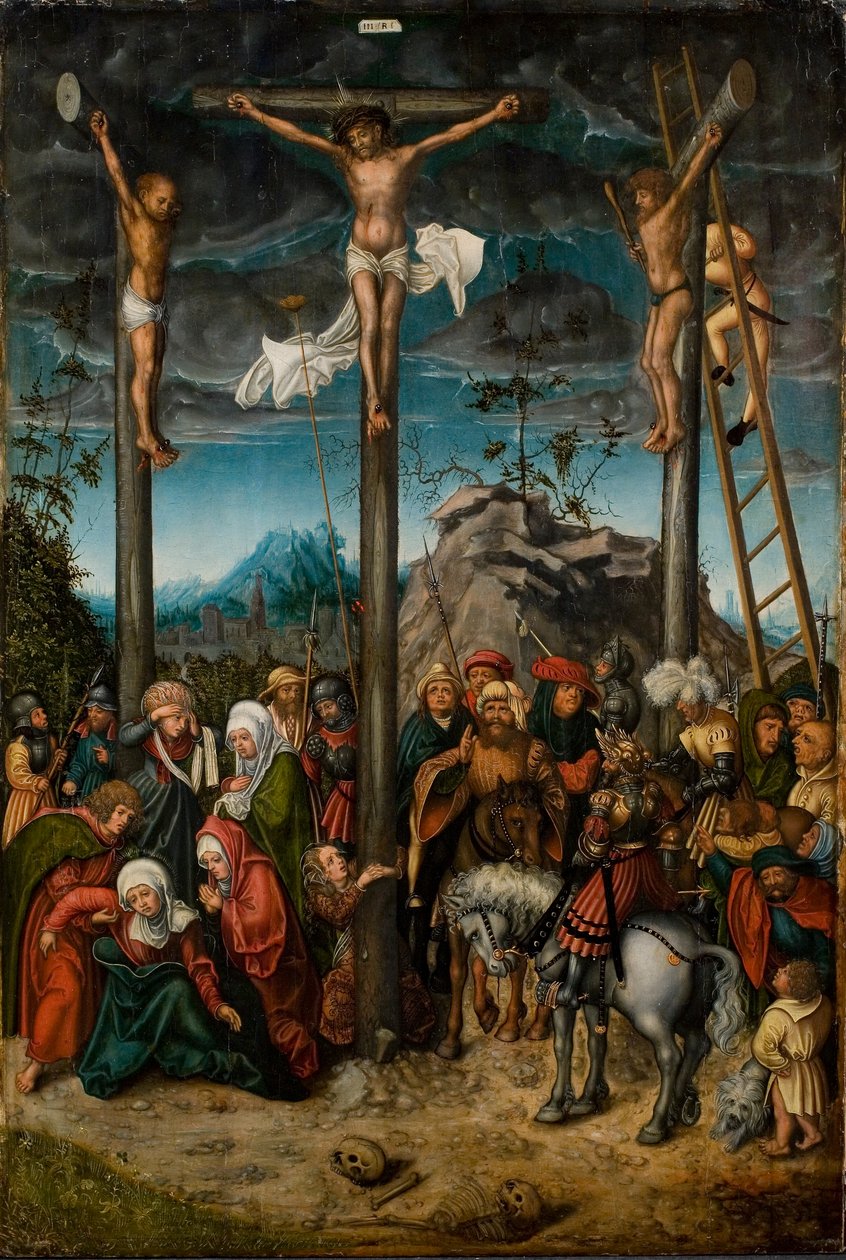 Ristiinnaulitseminen tekijältä Lucas Cranach the Elder