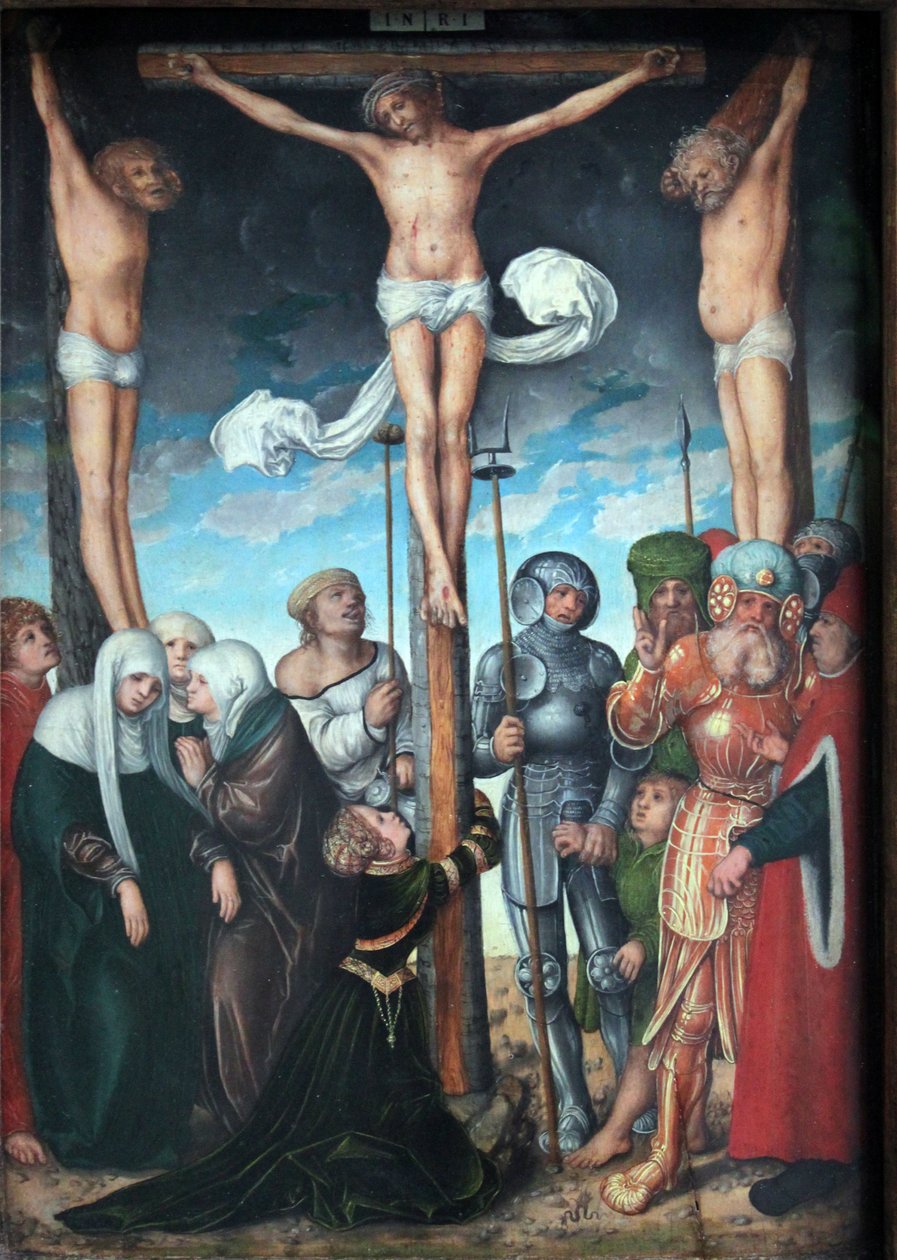 Ristiinnaulitseminen tekijältä Lucas Cranach the Elder