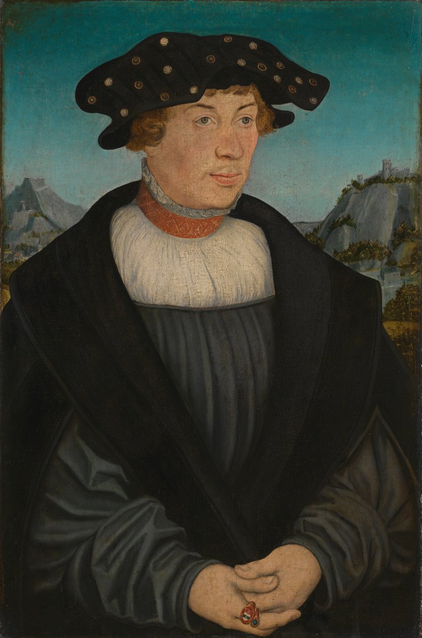 Saksan kieli:  Melber Hans Melber Hans Melber. tekijältä Lucas Cranach the Elder