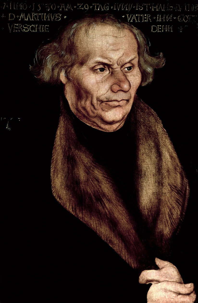Hans Luther (1459-1530), Martin Lutherin isä tekijältä Lucas Cranach the Elder
