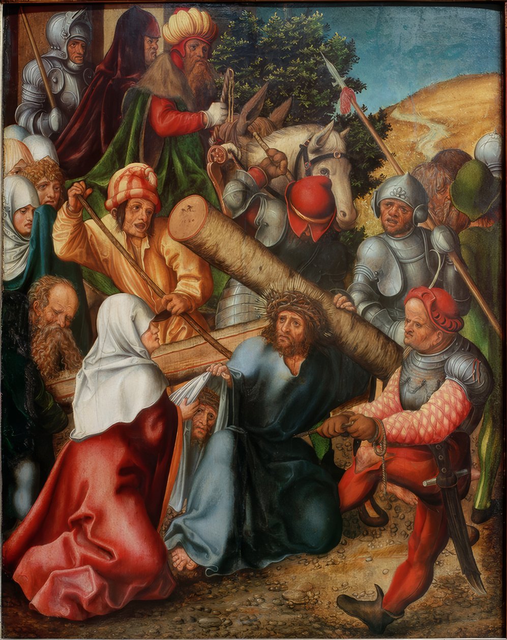 Ristin kantaminen tekijältä Lucas Cranach the Elder