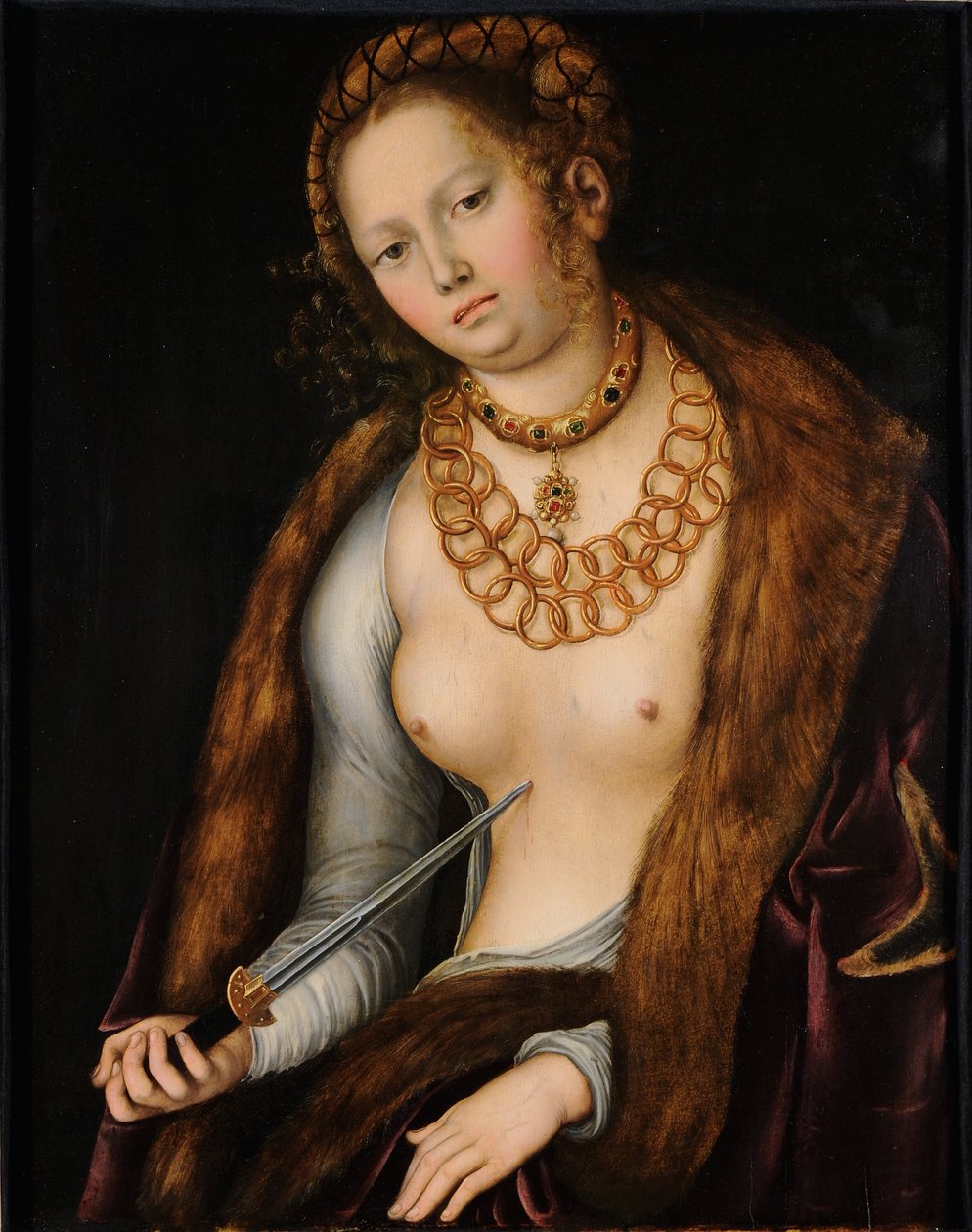 Lucretia tekijältä Lucas Cranach the Elder