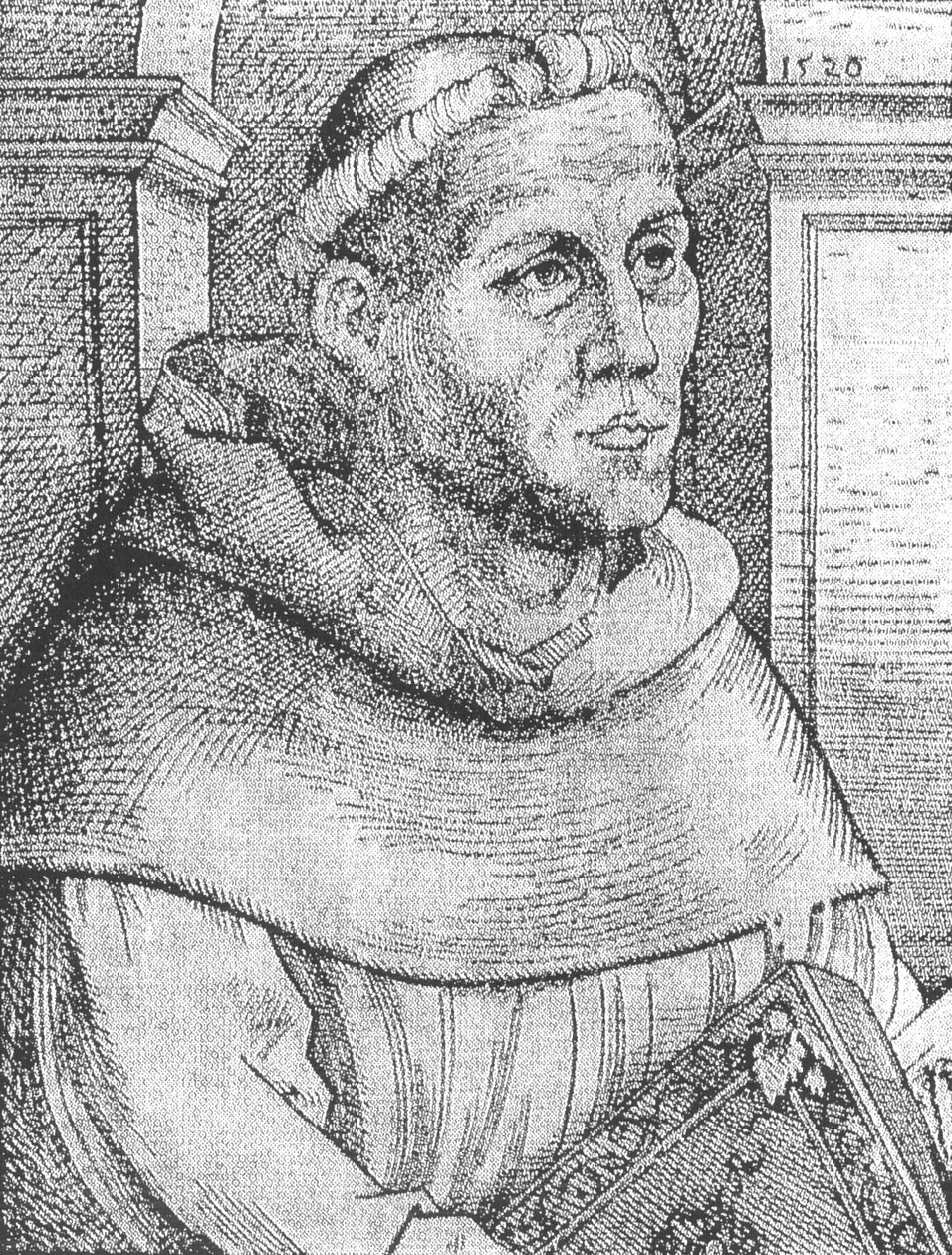 Martin Luther munkkina. tekijältä Lucas Cranach the Elder
