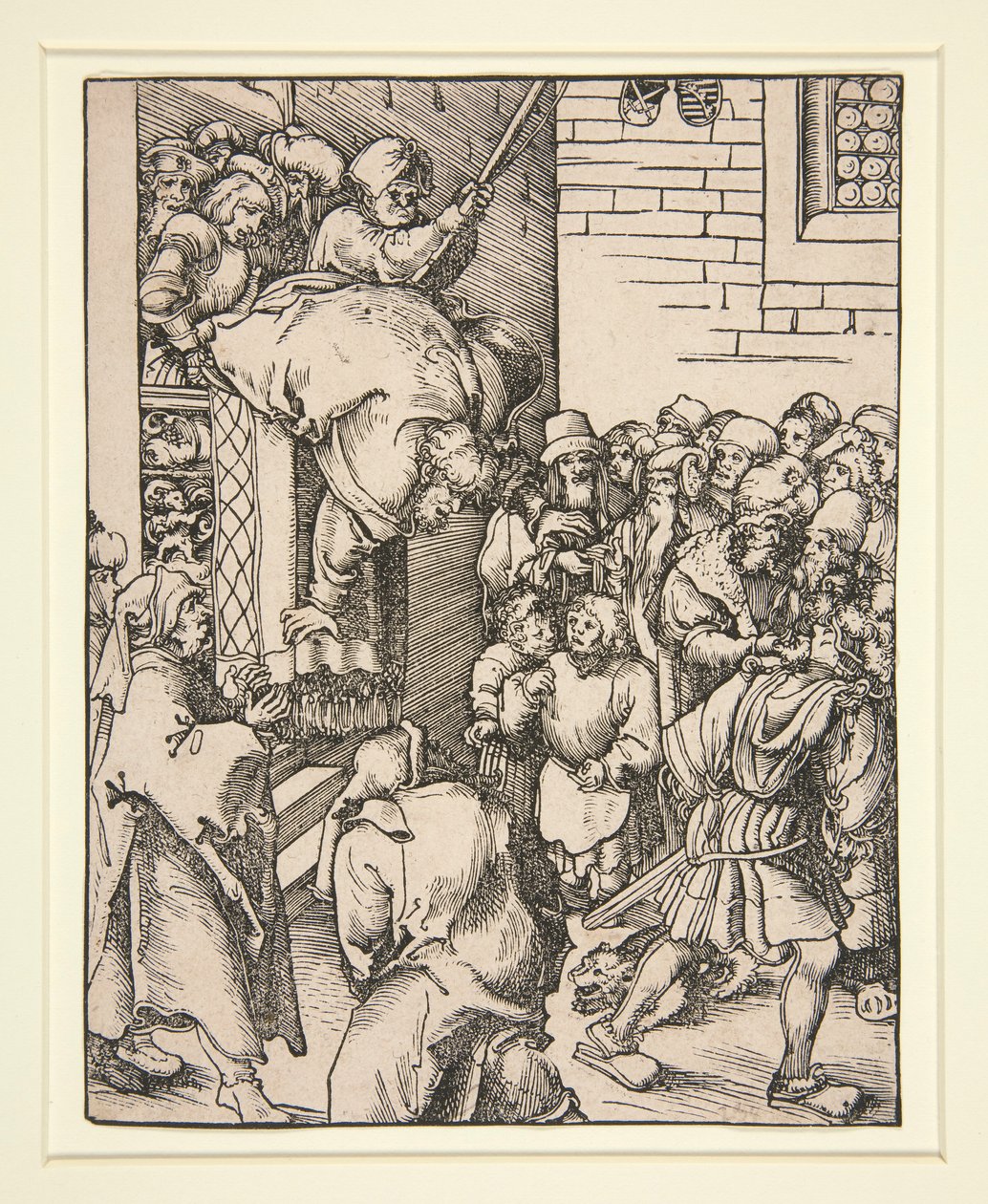Pyhän Jaakobin marttyyrikuolema tekijältä Lucas Cranach the Elder