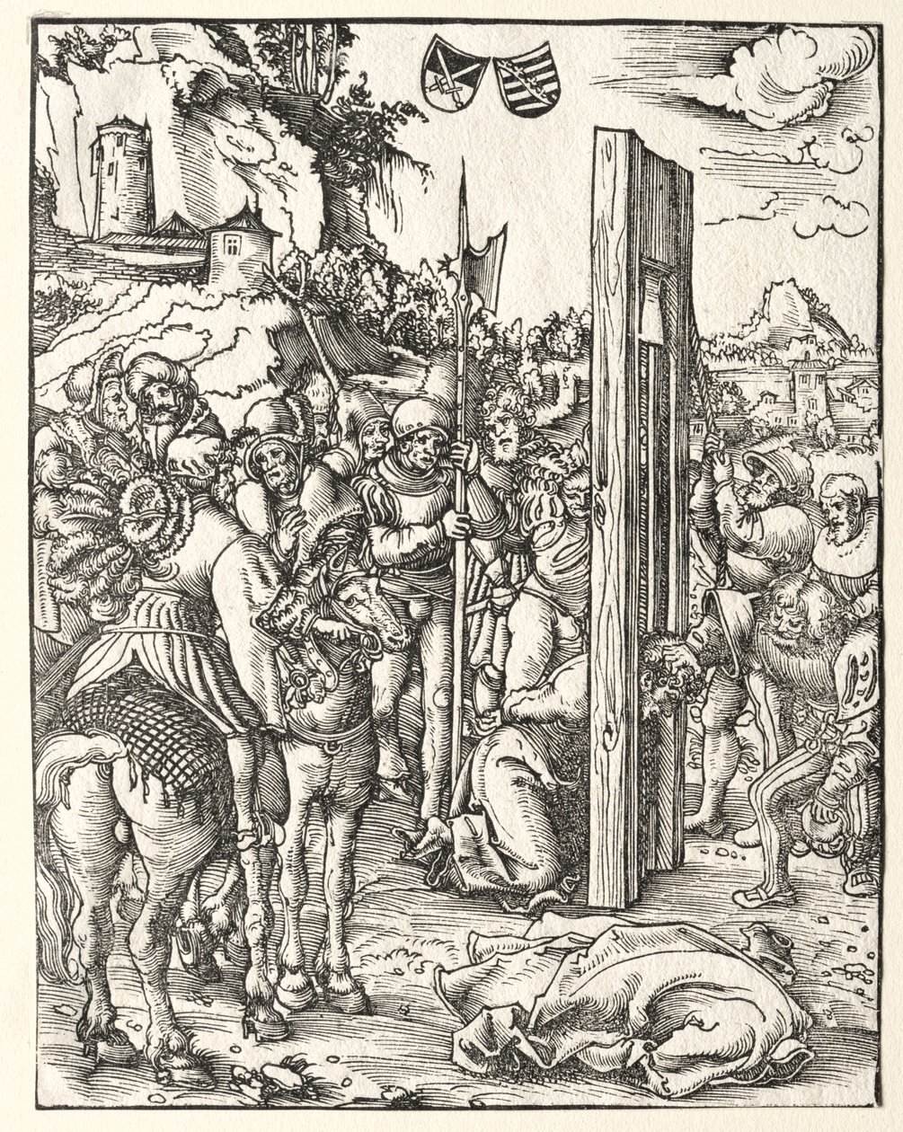 Pyhän Mattiaan marttyyrikuolema. tekijältä Lucas Cranach the Elder