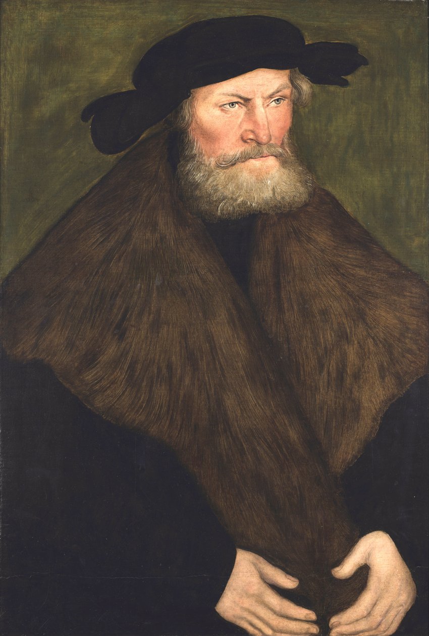 Muotokuva Saksin herttuasta Henry Harrasta tekijältä Lucas Cranach the Elder