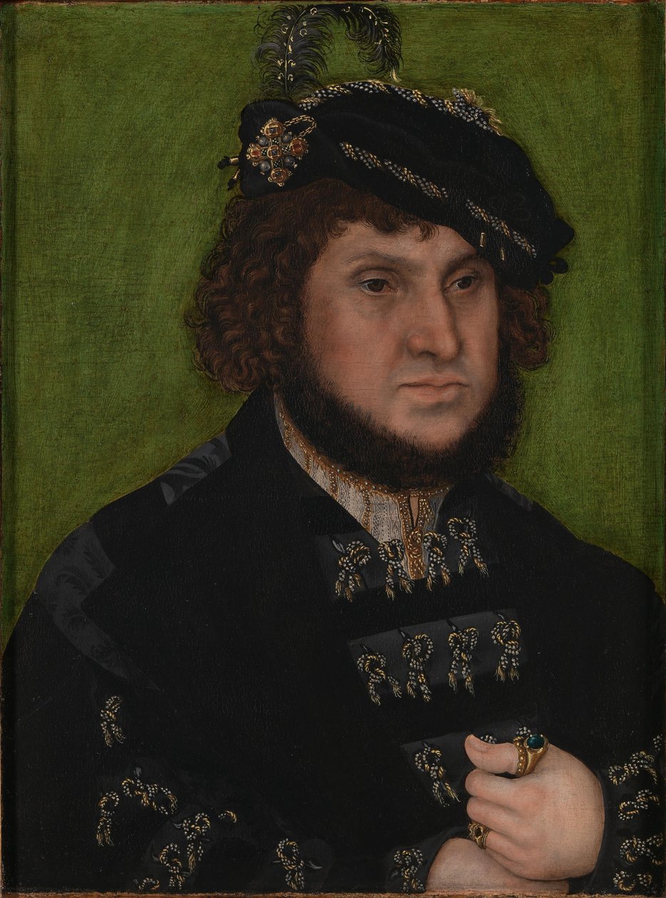 Muotokuva Johannes, Saksin kruununvalitsijan muotokuva tekijältä Lucas Cranach the Elder