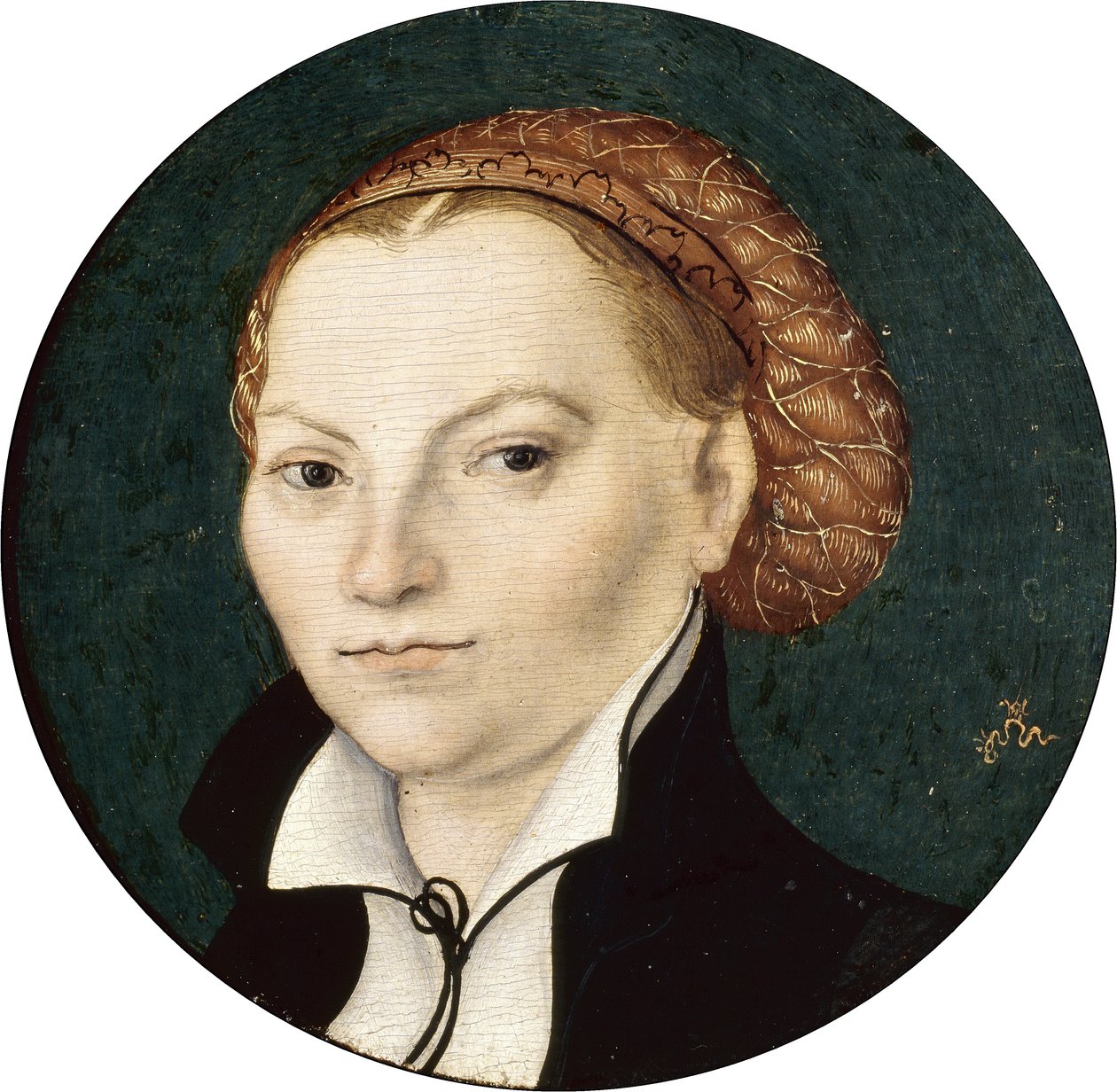 Katharina von Boran muotokuva tekijältä Lucas Cranach the Elder