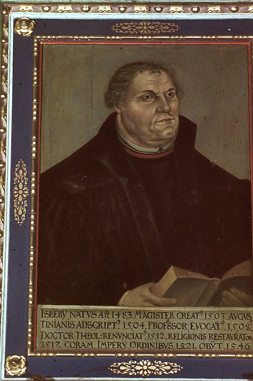 Martin Lutherin muotokuva tekijältä Lucas Cranach the Elder