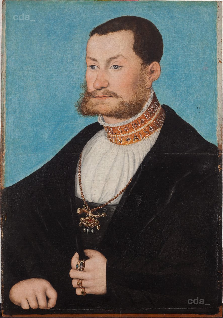 Muotokuva prinssi Joachimista tekijältä Lucas Cranach the Elder