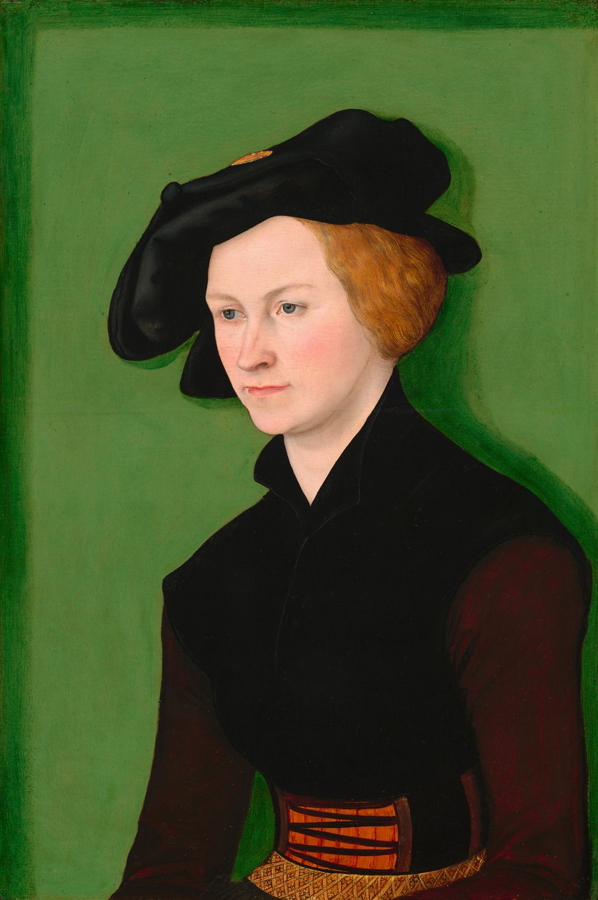 Naisen muotokuva, 1522. tekijältä Lucas Cranach the Elder