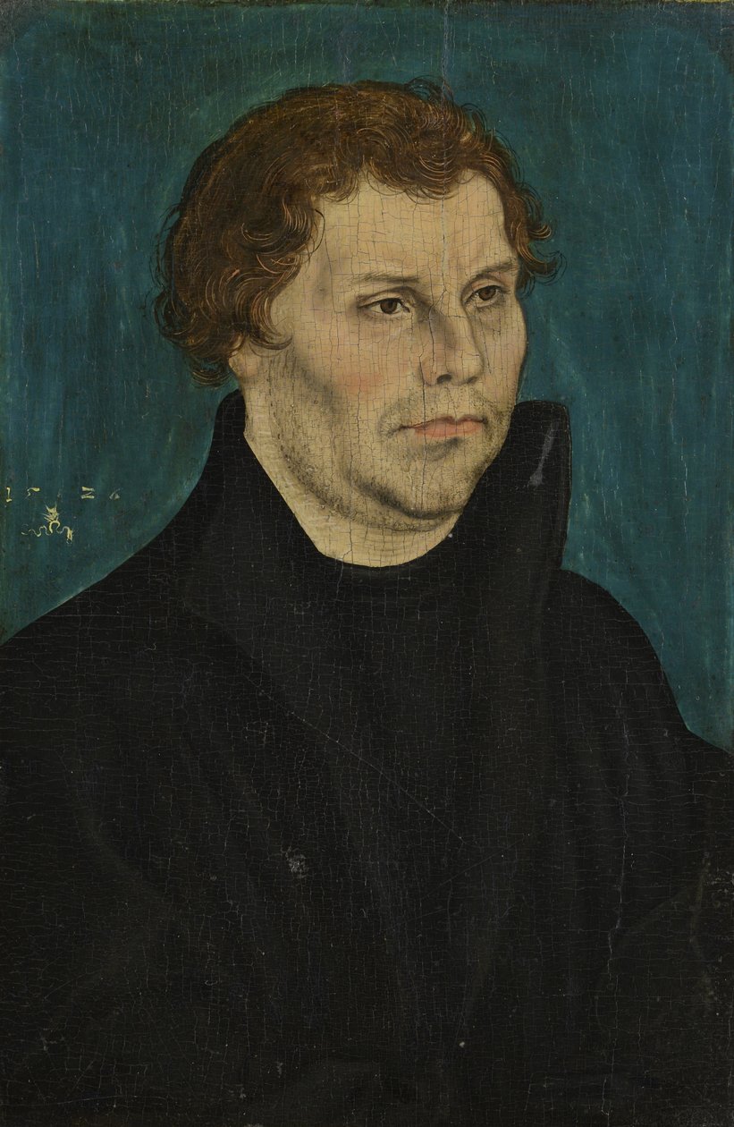 Martin Lutherin ja Katharina von Boran muotokuvat tekijältä Lucas Cranach the Elder