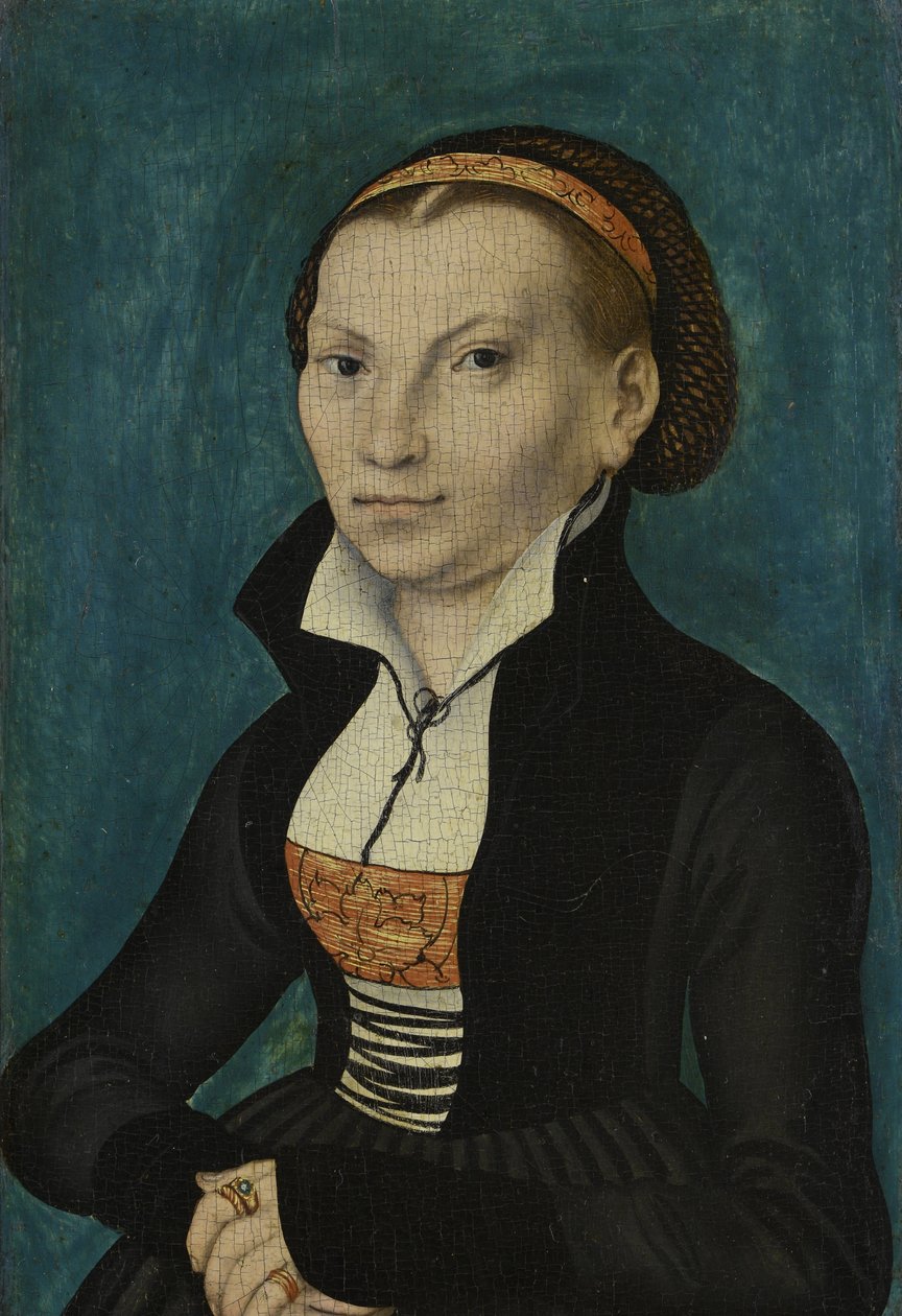 Martin Lutherin ja Katharina von Boran muotokuvat tekijältä Lucas Cranach the Elder