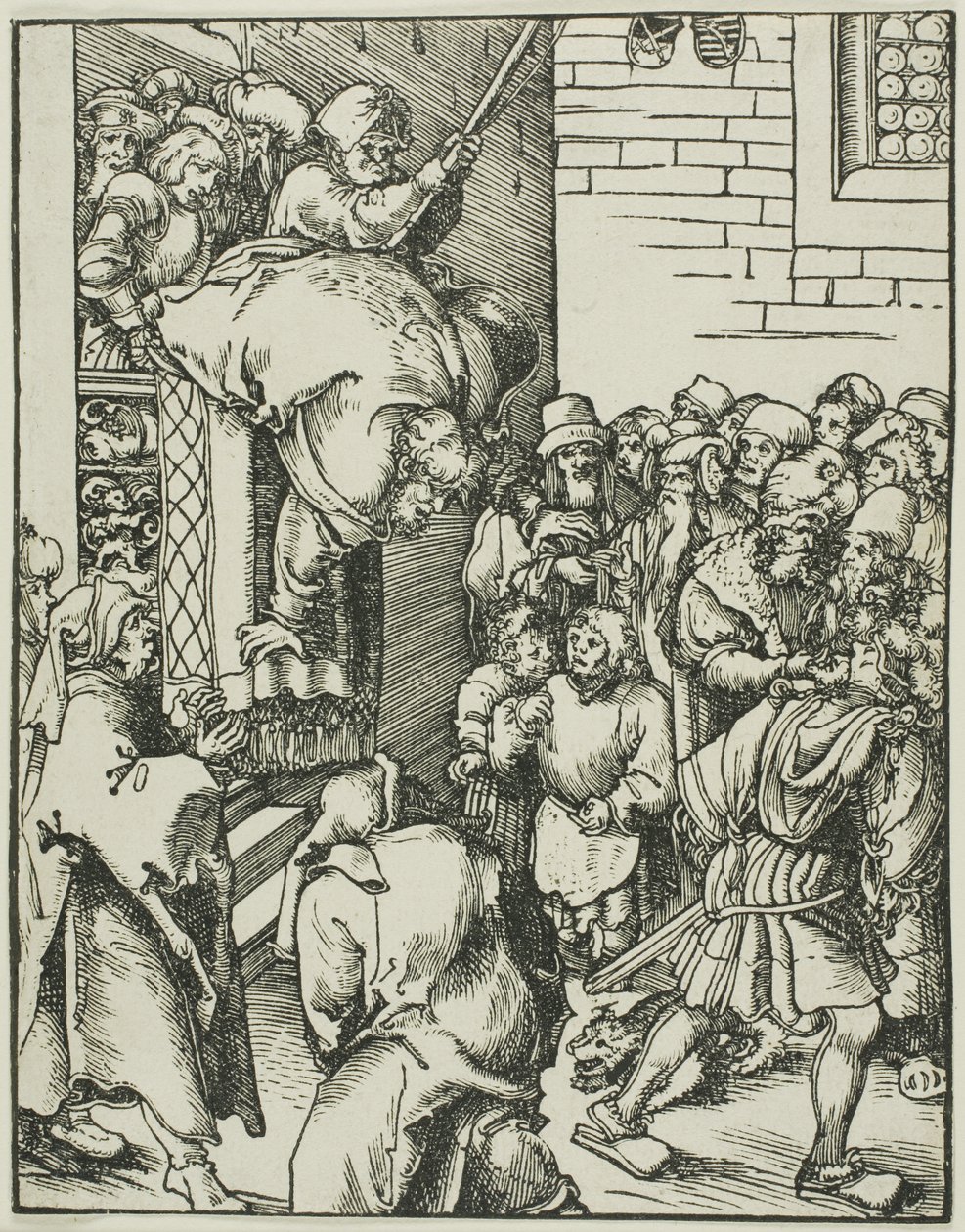 Pyhä Jaakob Vähäisempi, Apostolien marttyyrius tekijältä Lucas Cranach the Elder