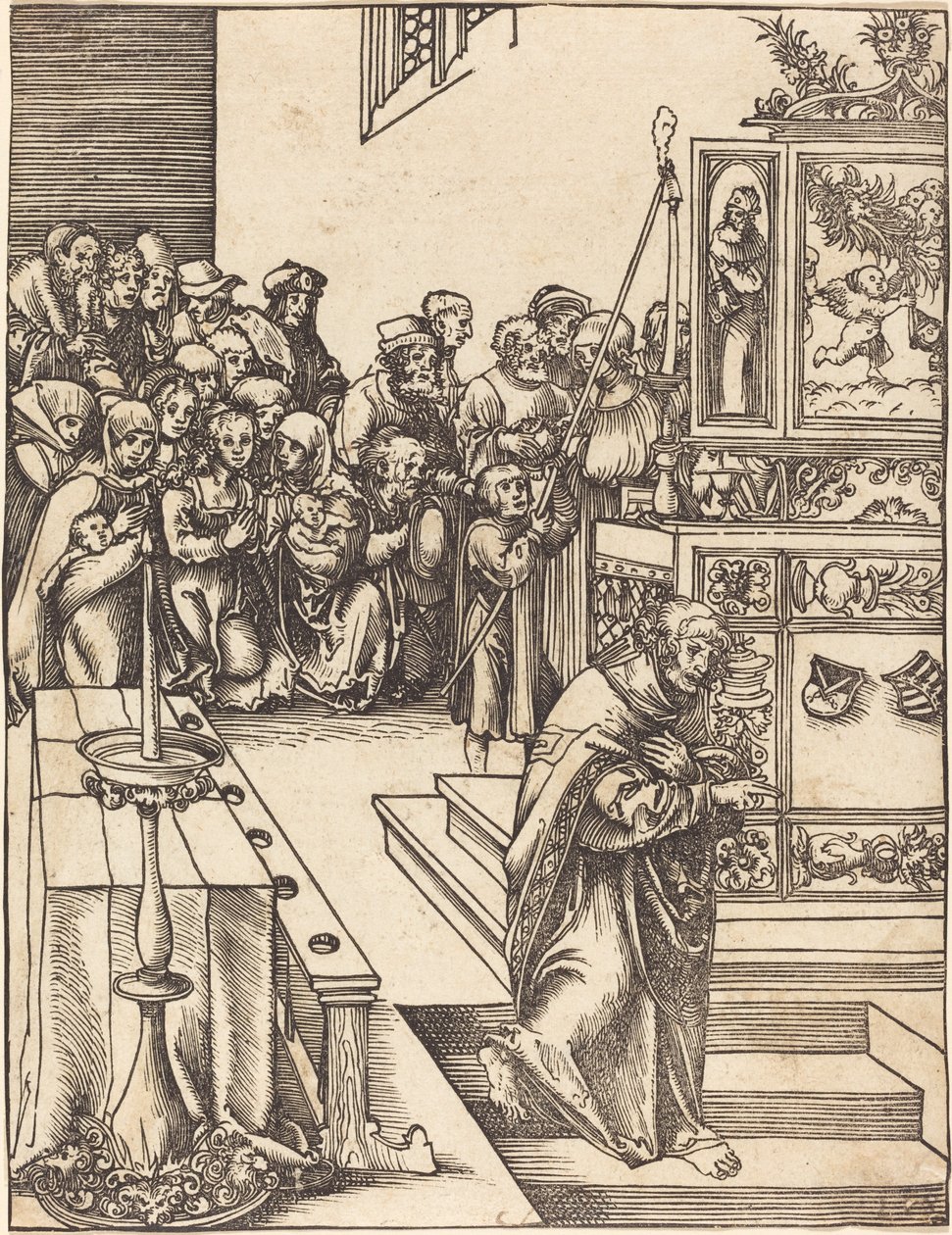 Pyhä Johannes evankelista tekijältä Lucas Cranach the Elder