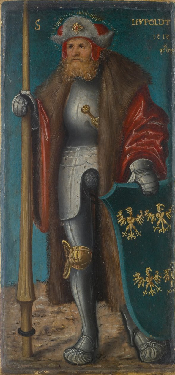 Saint Leopold tekijältä Lucas Cranach the Elder