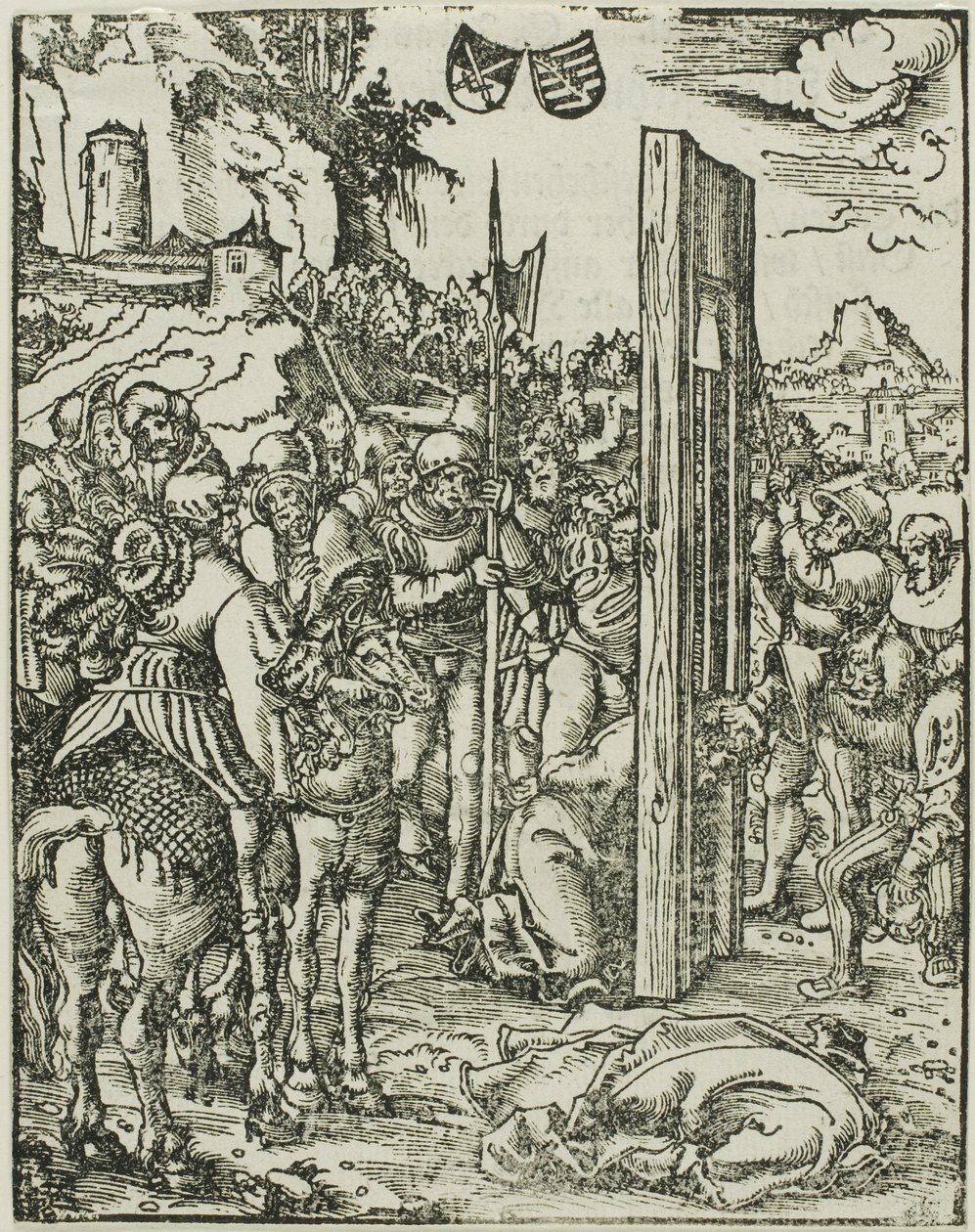 Pyhä Matias, Apostolien marttyyrikuoleman kirjasta tekijältä Lucas Cranach the Elder