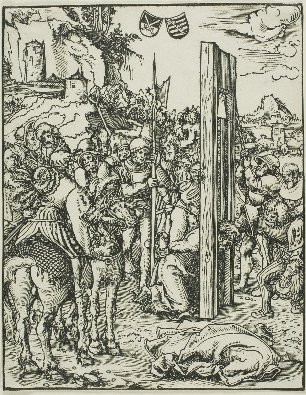 Pyhä Matias, Apostolien marttyyrikuoleman kirjasta tekijältä Lucas Cranach the Elder