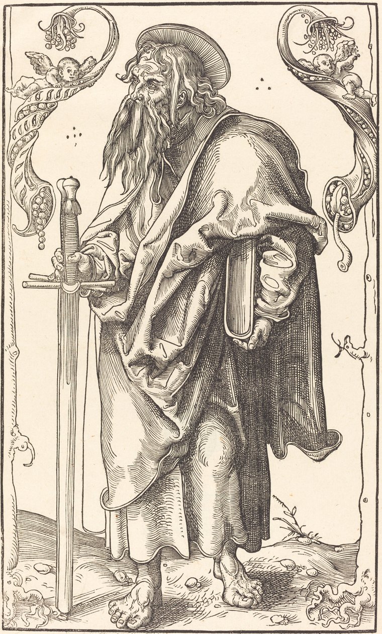 Pyhä Paavali tekijältä Lucas Cranach the Elder