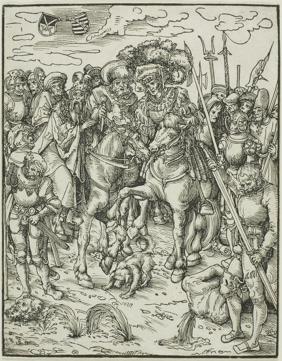 Pyhä Paavali, Apostolien marttyyrikuolemasta. tekijältä Lucas Cranach the Elder