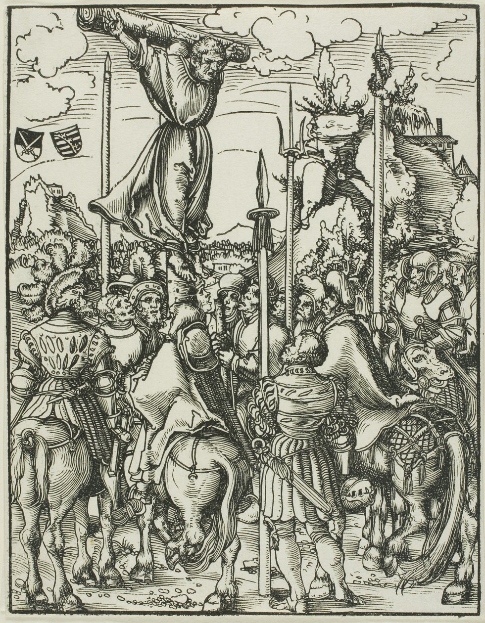 Pyhä Filippus, Apostolien marttyyrikuolemasta. tekijältä Lucas Cranach the Elder